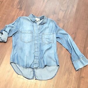 Cloth and stone denim shirt from anthropologie
